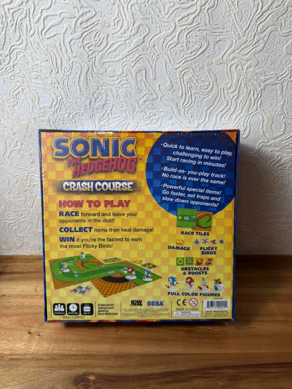 IDW Games Sonic The Hedgehog Crash Course - NEW & SEALED
